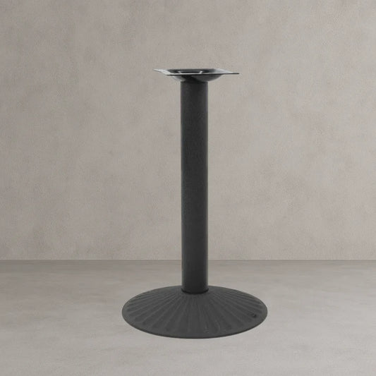 Black Shell Restaurant Table Base