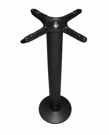 Bolt Down Black Table Base