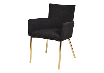 Shovel Head Metal Arm Chair