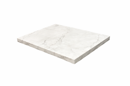 2" Duro Table Top Marble Carrara