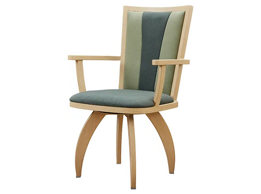 Larkspur Metal Swivel Chair