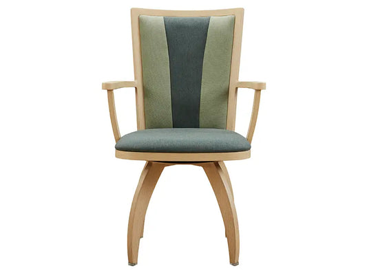 Larkspur Metal Swivel Chair