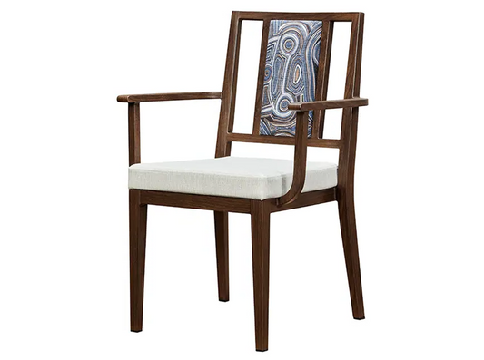 Pembroke Metal Arm Chair