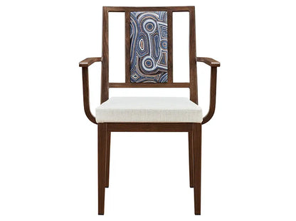 Pembroke Metal Arm Chair