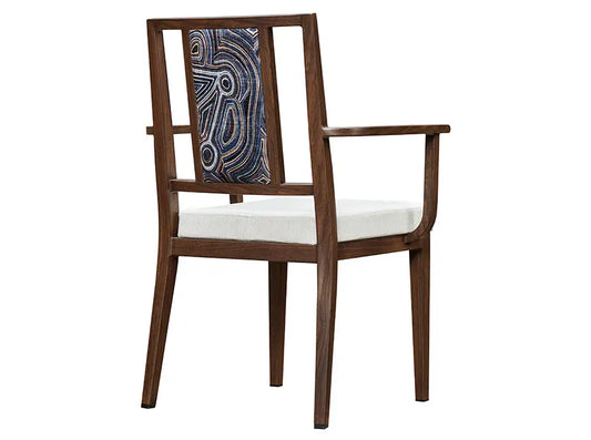 Pembroke Metal Arm Chair