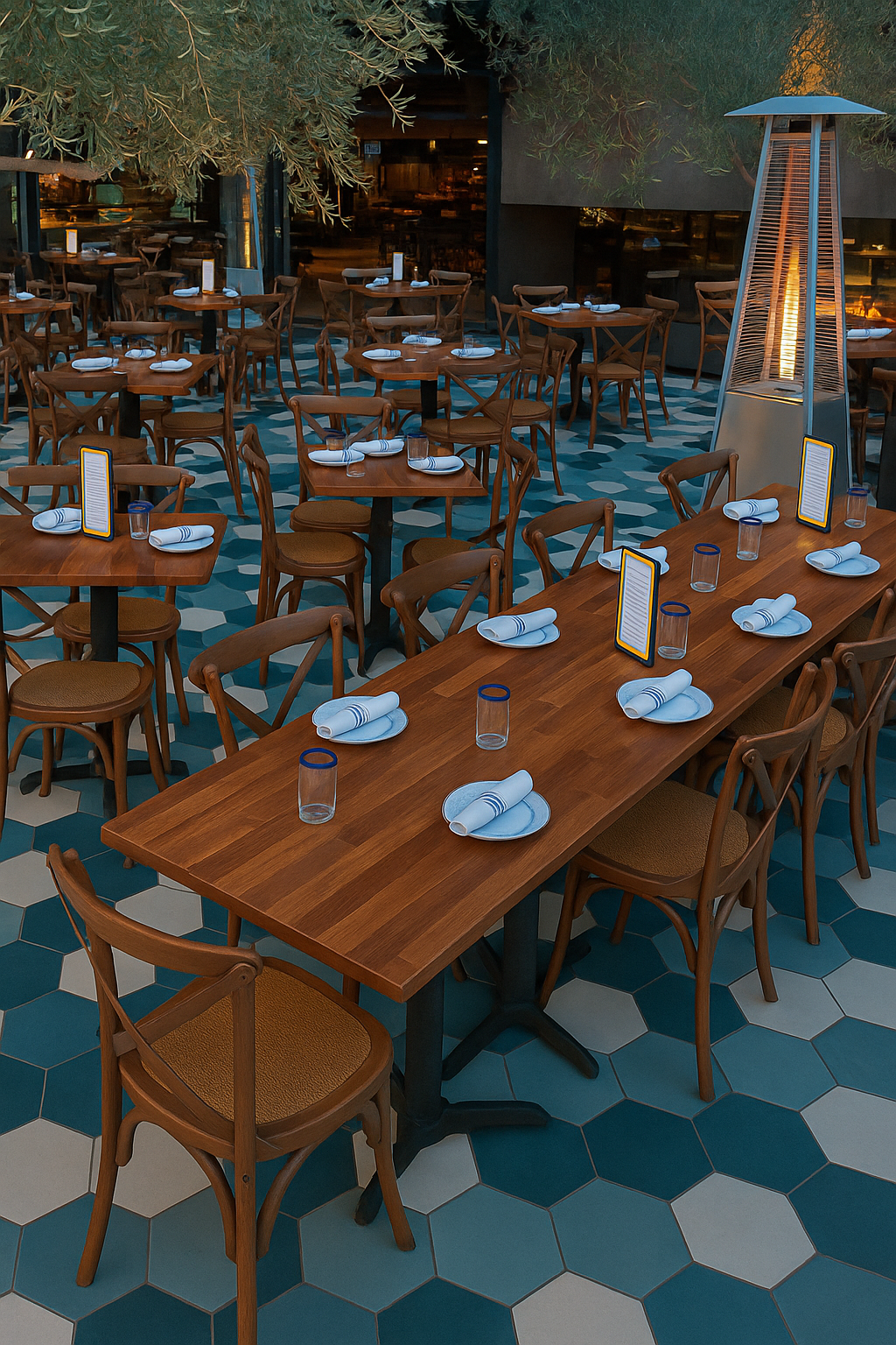 1.5" Butcher Block Table Top Black Walnut