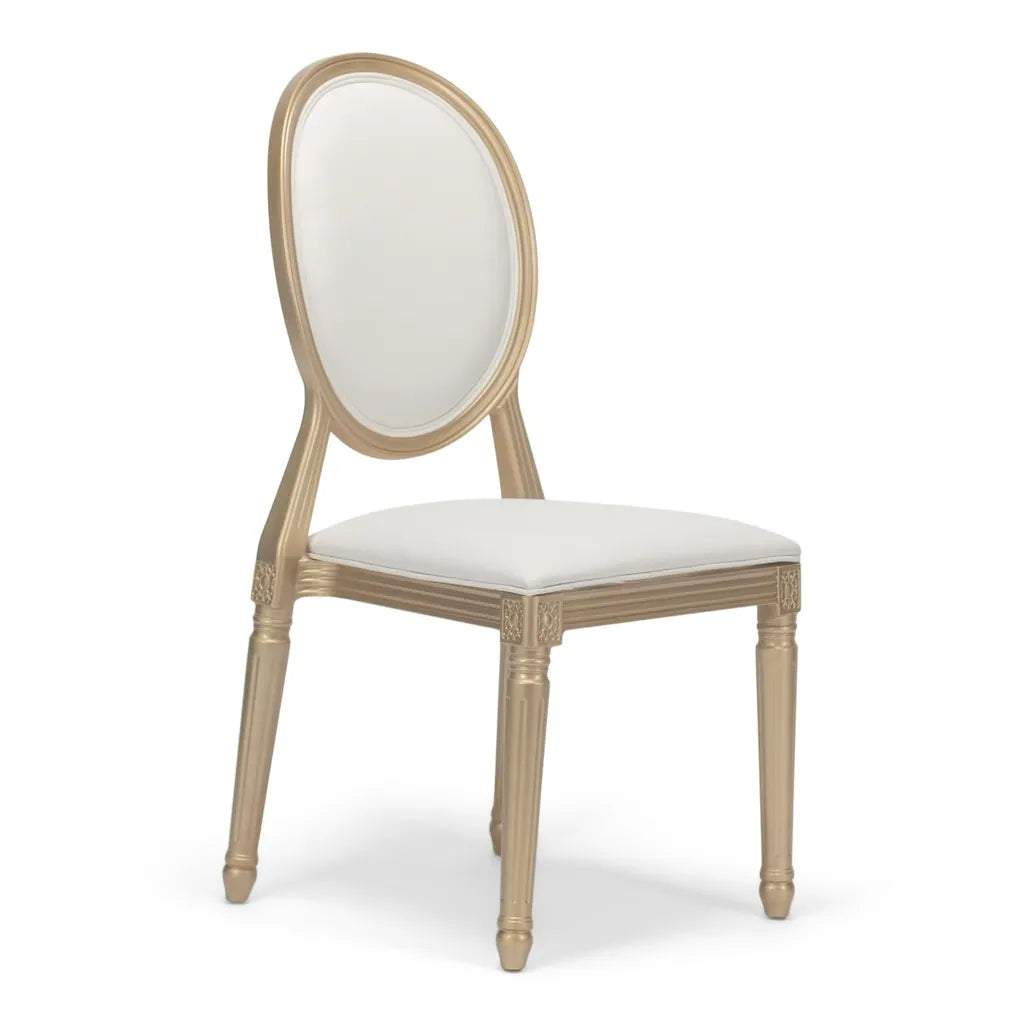 Resin Pop Louis Banquet Chair