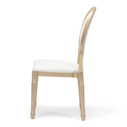 Resin Pop Louis Banquet Chair