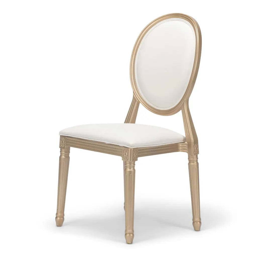Resin Pop Louis Banquet Chair