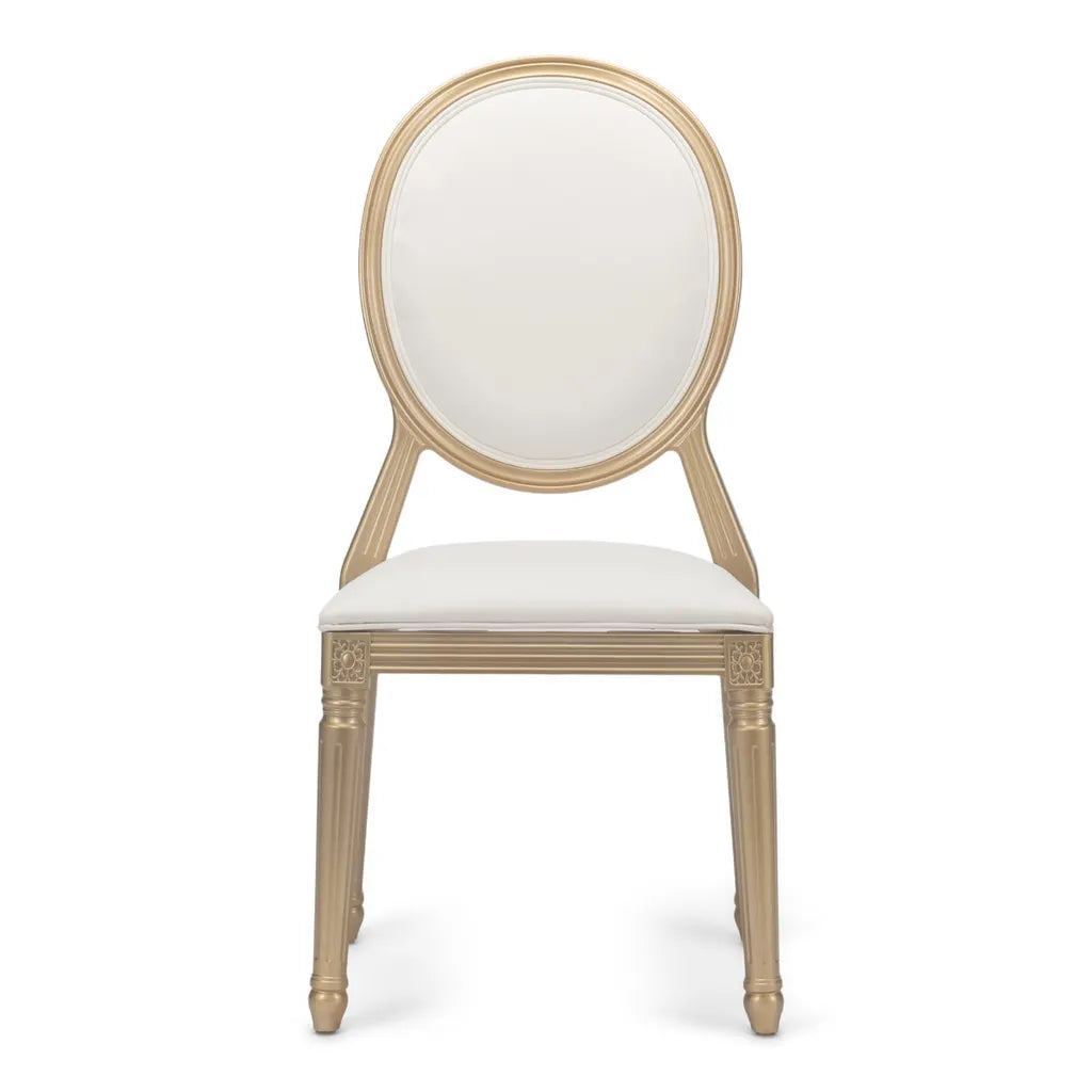 Resin Pop Louis Banquet Chair