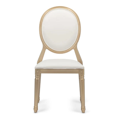 Resin Pop Louis Banquet Chair
