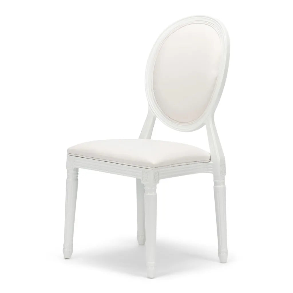 Resin Pop Louis Banquet Chair