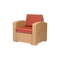 Robusto Outdoor Club Chair