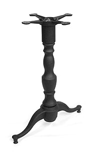 3 Prong Queen Anne Style Restaurant Table Base