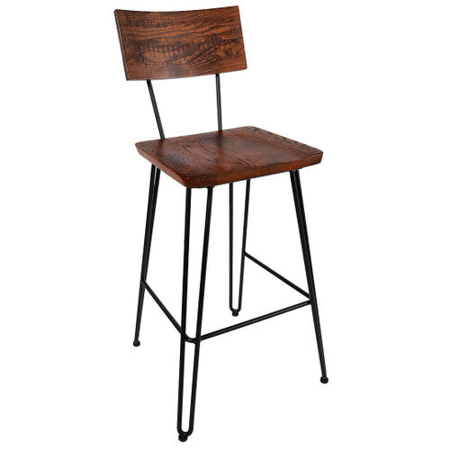 Piper Industrial Bar Stool