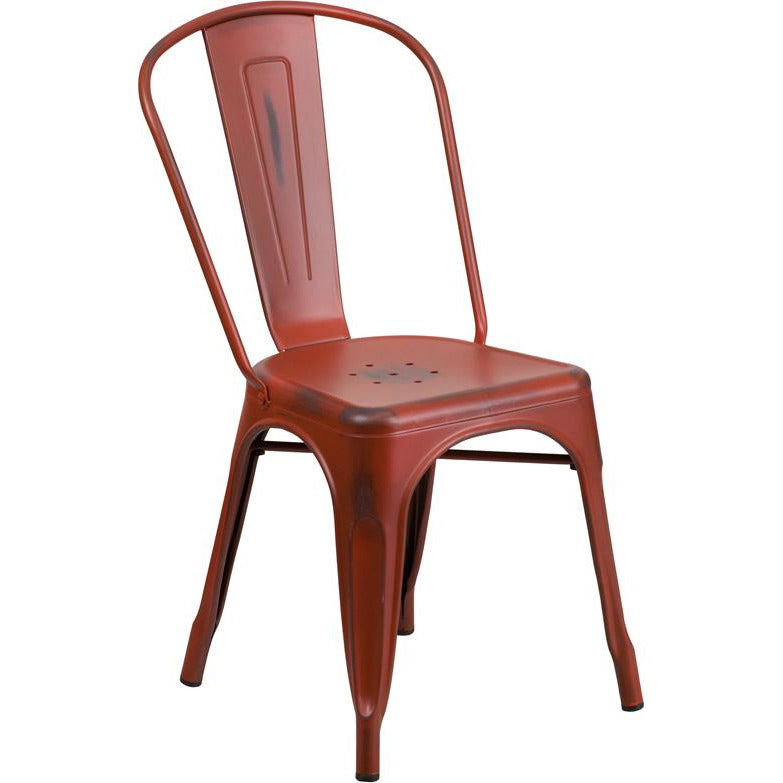 Fiora Side Chair Distressed