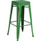 Fiora Backless Bar Stool Distressed