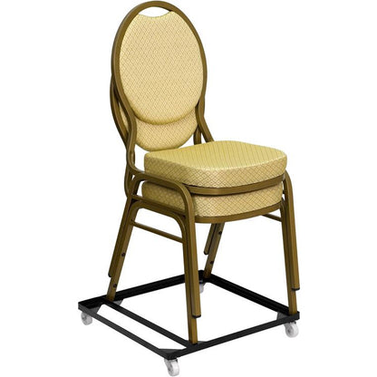 Steel Stack Chair and Church Chair Dolly