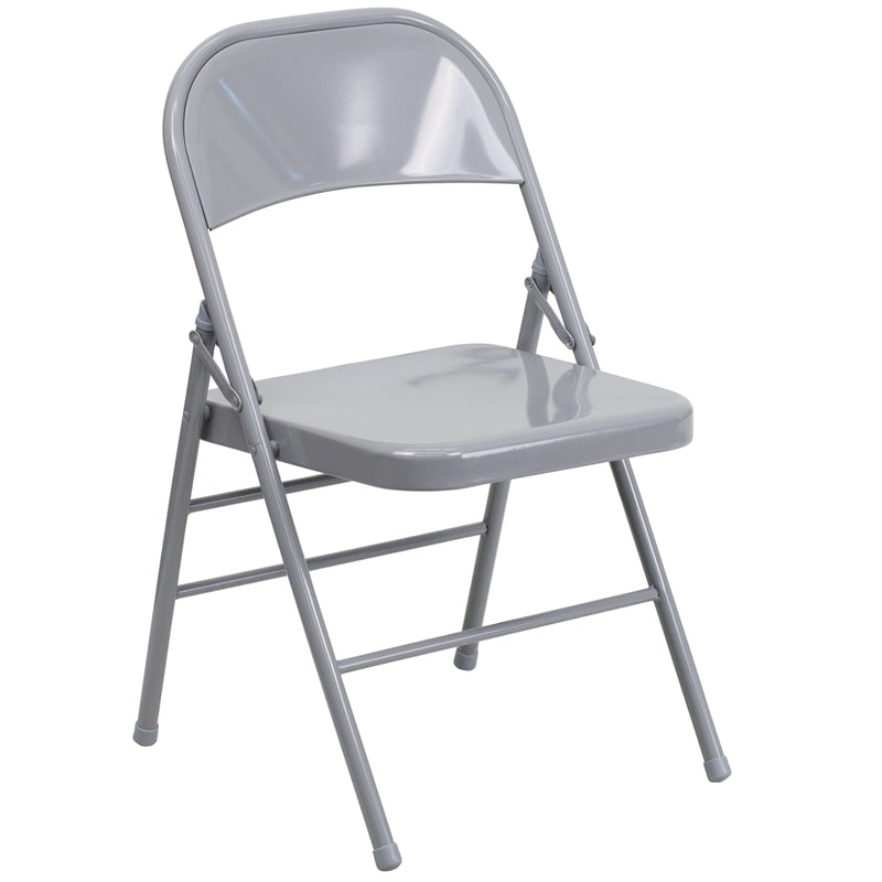 Triple Braced & Double Hinged Metal Folding Chair – Better Buy Chairs