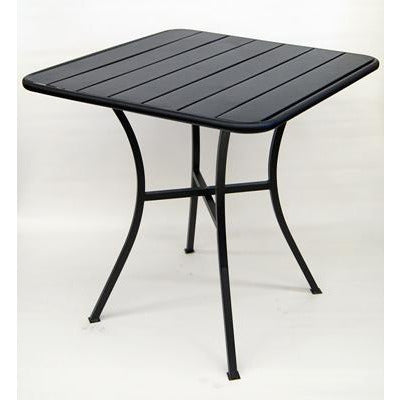 28"x28" Metal Indoor/Outdoor Table